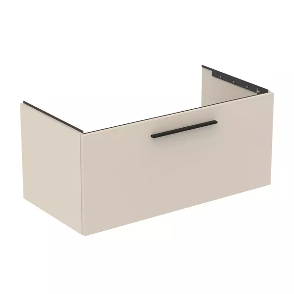  Dulapuri baie - Dulap baza suspendat Ideal Standard i.life B bej nisipiu mat 1 sertar 100 cm