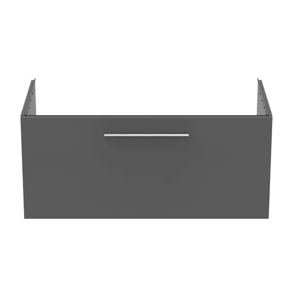 Dulap baza suspendat Ideal Standard i.life B gri quartz mat 1 sertar 100 cm [4]