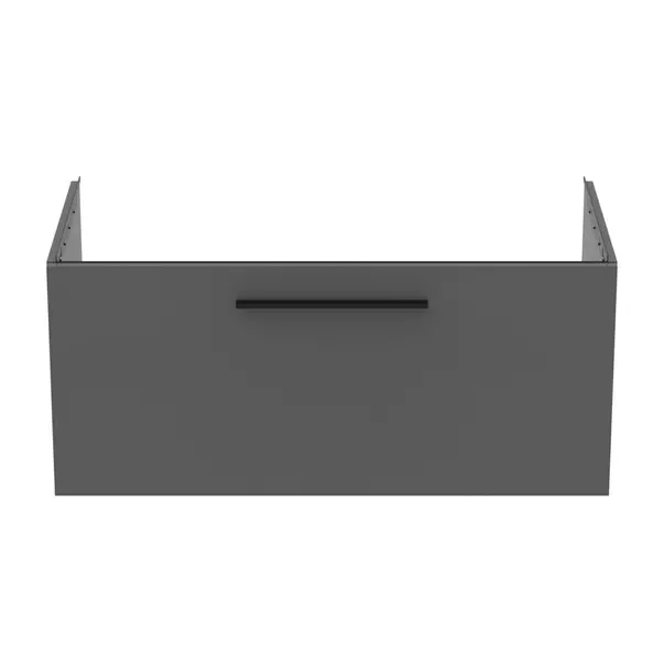 Dulap baza suspendat Ideal Standard i.life B gri quartz mat 1 sertar 100 cm [5]