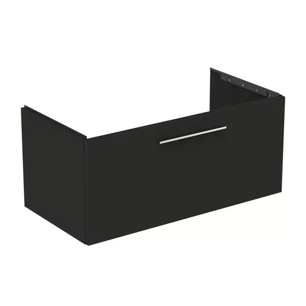 Dulap baza suspendat Ideal Standard i.life B gri carbon mat 1 sertar 100 cm [4]