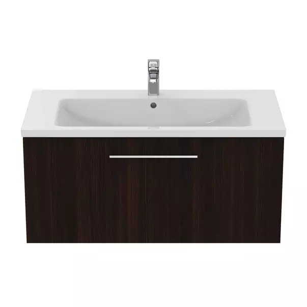 Dulap baza suspendat Ideal Standard i.life B finisaj stejar cafeniu 1 sertar 100 cm [2]