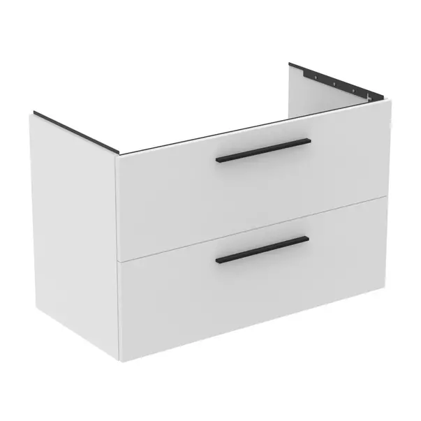 Dulap baza suspendat Ideal Standard i.life B alb mat 2 sertare 100 cm [2]