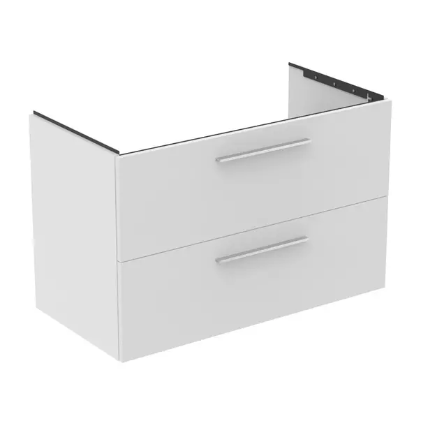 Dulap baza suspendat Ideal Standard i.life B alb mat 2 sertare 100 cm [6]