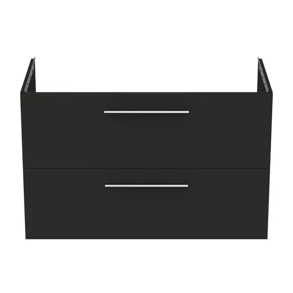 Dulap baza suspendat Ideal Standard i.life B gri carbon mat 2 sertare 100 cm [5]