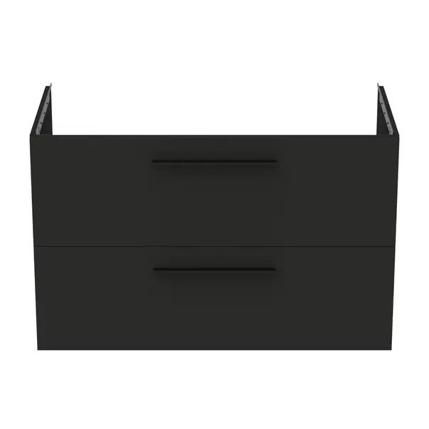 Dulap baza suspendat Ideal Standard i.life B gri carbon mat 2 sertare 100 cm [8]