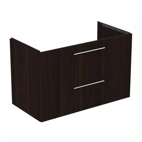 Dulap baza suspendat Ideal Standard i.life B finisaj stejar cafeniu 2 sertare 100 cm [6]