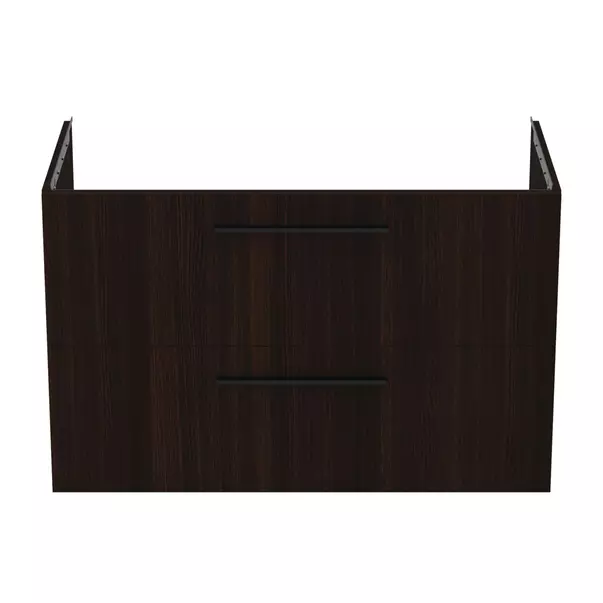 Dulap baza suspendat Ideal Standard i.life B finisaj stejar cafeniu 2 sertare 100 cm [7]