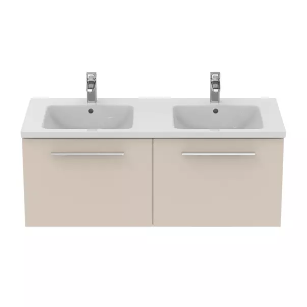 Dulap baza suspendat Ideal Standard i.life B bej nisipiu mat 2 sertare 120 cm [7]