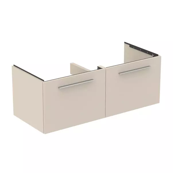 Dulap baza suspendat Ideal Standard i.life B bej nisipiu mat 2 sertare 120 cm [8]