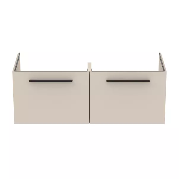 Dulap baza suspendat Ideal Standard i.life B bej nisipiu mat 2 sertare 120 cm [9]