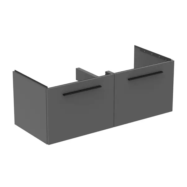  Dulapuri baie - Dulap baza suspendat Ideal Standard i.life B gri quartz mat 2 sertare 120 cm