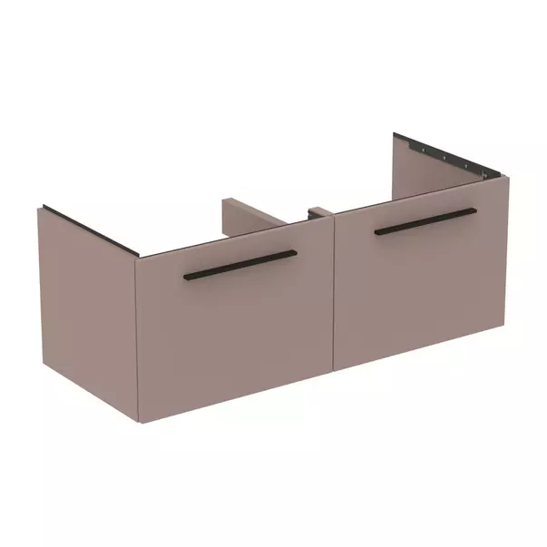  Dulapuri baie - Dulap baza suspendat Ideal Standard i.life B gri - bej mat 2 sertare 120 cm