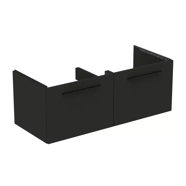  Dulapuri baie - Dulap baza suspendat Ideal Standard i.life B gri carbon mat 2 sertare 120 cm