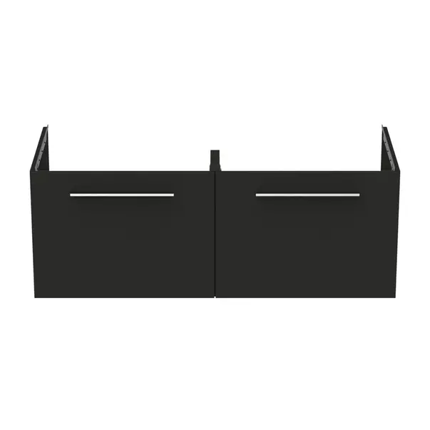 Dulap baza suspendat Ideal Standard i.life B gri carbon mat 2 sertare 120 cm [5]