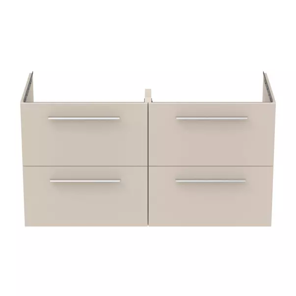 Dulap baza suspendat Ideal Standard i.life B bej nisipiu mat 4 sertare 120 cm [5]