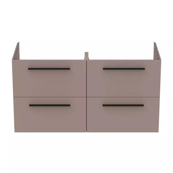 Dulap baza suspendat Ideal Standard i.life B gri - bej mat 4 sertare 120 cm [6]