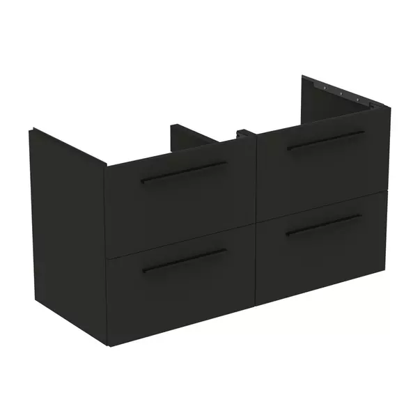  Dulapuri baie - Dulap baza suspendat Ideal Standard i.life B gri carbon mat 4 sertare 120 cm