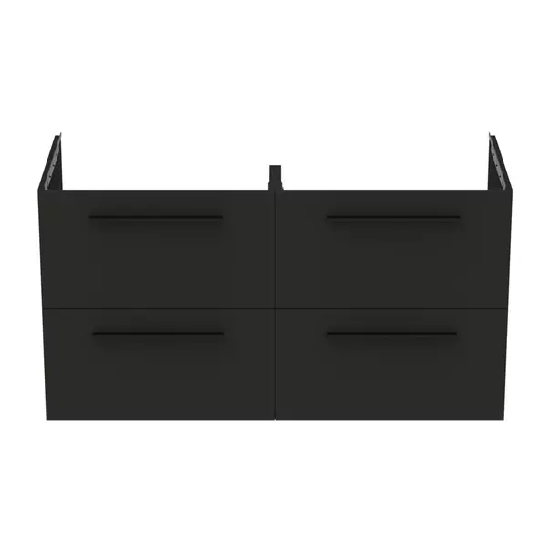 Dulap baza suspendat Ideal Standard i.life B gri carbon mat 4 sertare 120 cm [6]