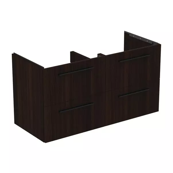  Dulapuri baie - Dulap baza suspendat Ideal Standard i.life B finisaj stejar cafeniu 4 sertare 120 cm