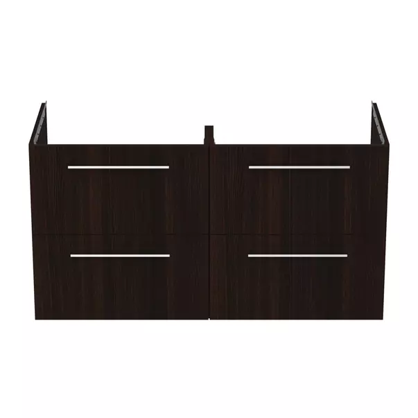 Dulap baza suspendat Ideal Standard i.life B finisaj stejar cafeniu 4 sertare 120 cm [4]