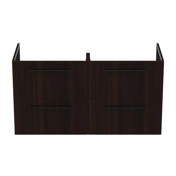 Dulap baza suspendat Ideal Standard i.life B finisaj stejar cafeniu 4 sertare 120 cm [5]