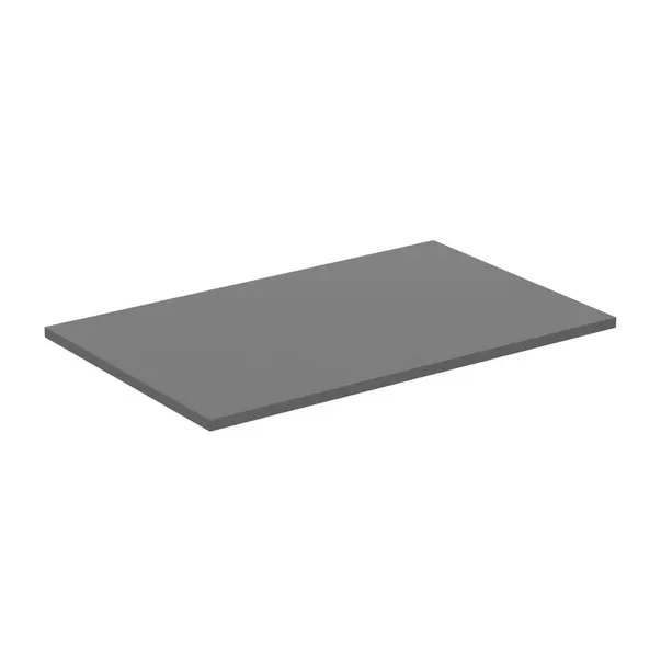  Dulapuri baie - Blat pentru lavoar Ideal Standard i.life B gri quartz mat 80 cm