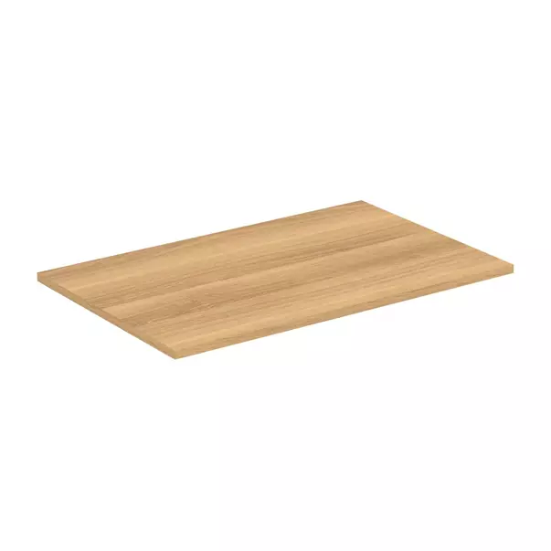  Dulapuri baie - Blat pentru lavoar Ideal Standard i.life B finisaj stejar natural 80 cm