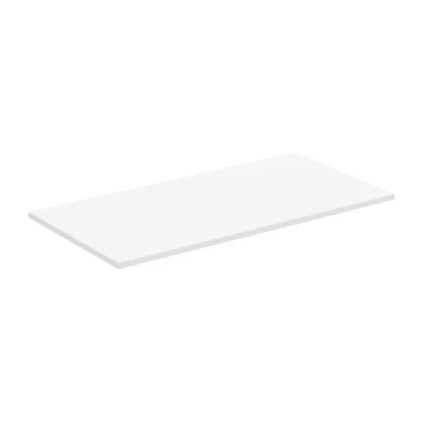  Dulapuri baie - Blat pentru lavoar Ideal Standard i.life B alb mat 100 cm