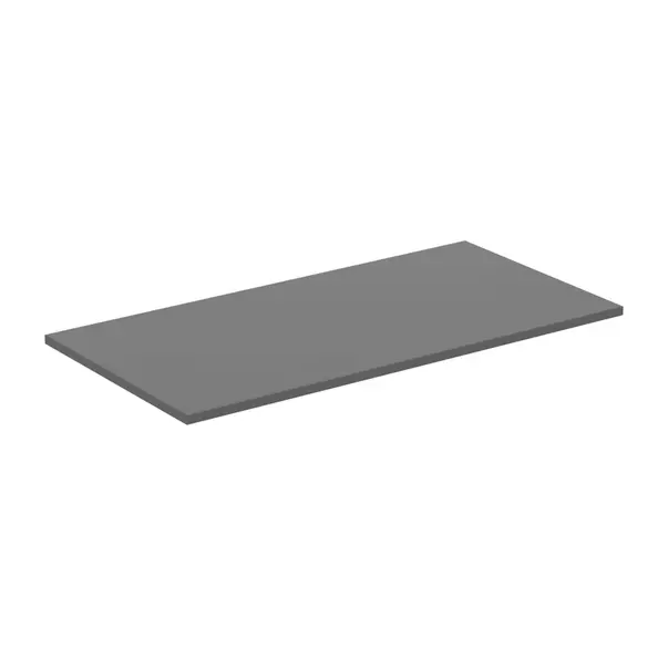  Dulapuri baie - Blat pentru lavoar Ideal Standard i.life B gri quartz mat 100 cm