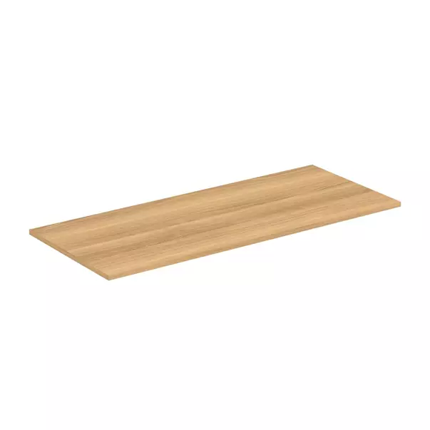  Dulapuri baie - Blat pentru lavoar Ideal Standard i.life B finisaj stejar natural 120 cm