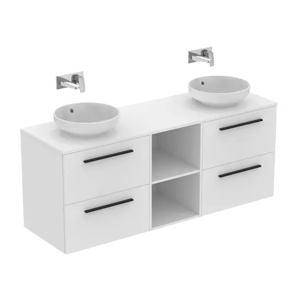 Blat pentru lavoar Ideal Standard i.life B alb mat 160 cm [2]