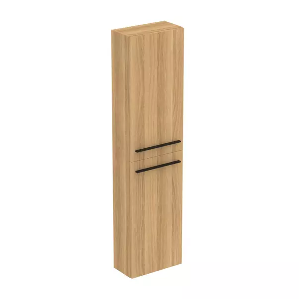 Dulapuri de baie - Dulap inalt suspendat Ideal Standard i.life S finisaj stejar 40 cm 2 usi
