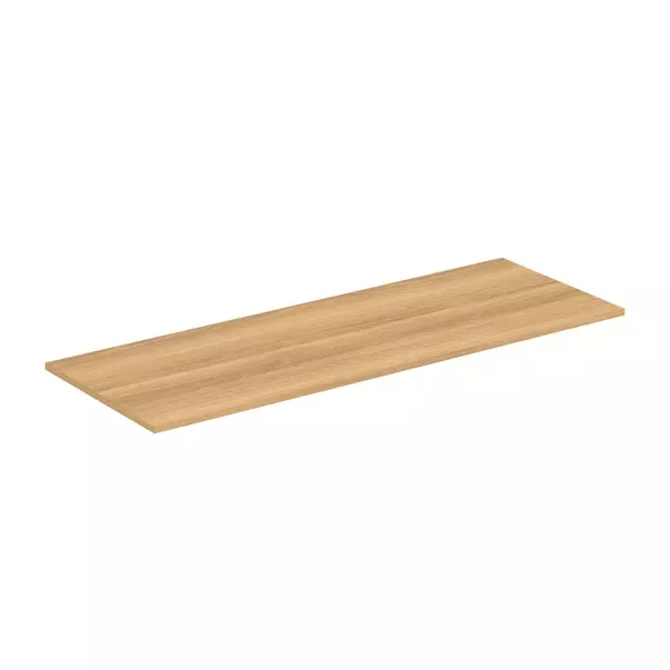  Dulapuri baie - Blat pentru lavoar Ideal Standard i.life B finisaj stejar natural 140 cm