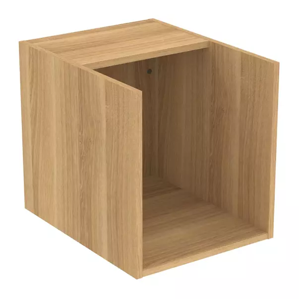  Dulapuri baie - Dulap lateral suspendat Ideal Standard i.life B 40 cm finisaj stejar natural