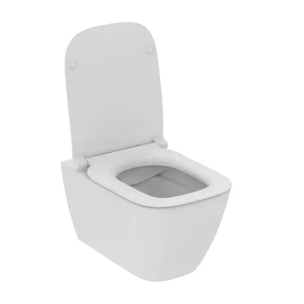 Set vas WC suspendat Ideal Standard I.Life B rimless alb si capac slim softclose [2]