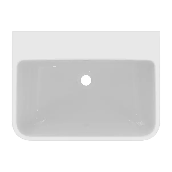 Lavoar suspendat Ideal Standard i.life B alb lucios 65 cm cu orificiu preaplin [7]