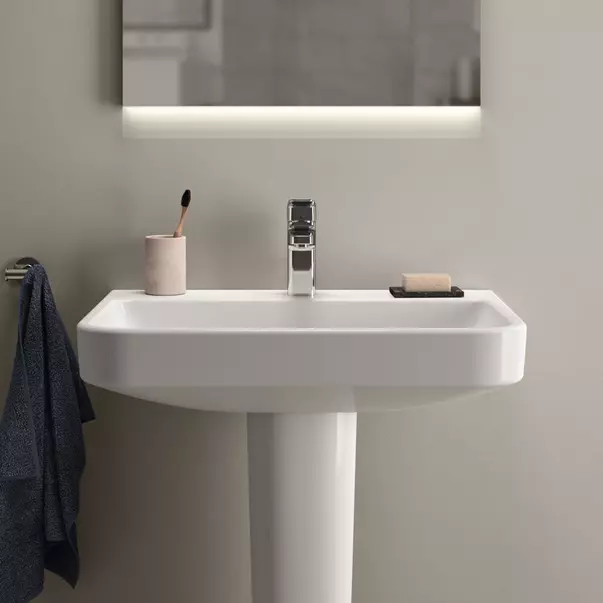 Lavoar suspendat Ideal Standard i.life B alb lucios 60 cm [4]