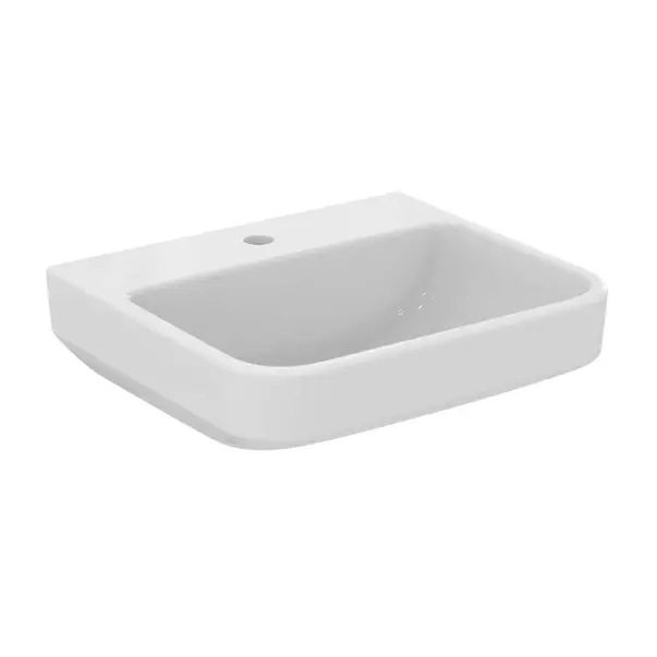 Lavoare pe perete - Lavoar suspendat Ideal Standard i.life B alb lucios 50 cm cu orificiu baterie