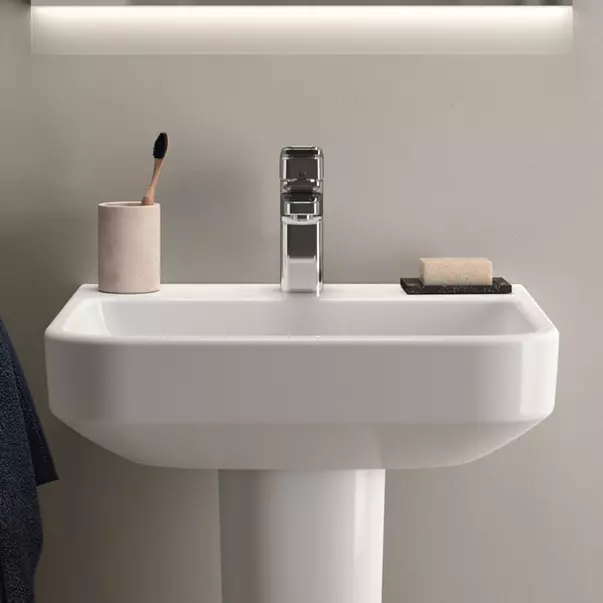 Semipiedestal pentru lavoar Ideal Standard i.life B alb lucios [2]