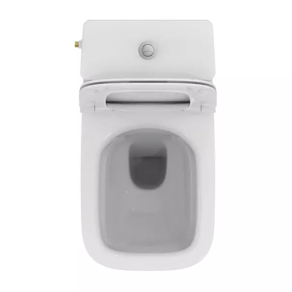 Set vas WC pe pardoseala Ideal Standard I.Life B rimless alb cu rezervor si capac slim softclose [3]