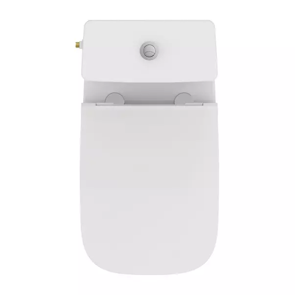 Set vas WC pe pardoseala Ideal Standard I.Life B rimless alb cu rezervor si capac slim softclose [4]