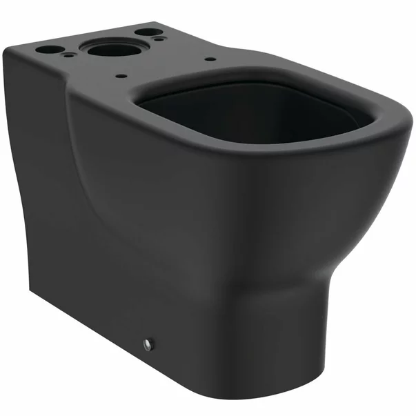 Vas wc pe pardoseala negru mat Ideal Standard Tesi Aquablade fara rezervor si capac [1]