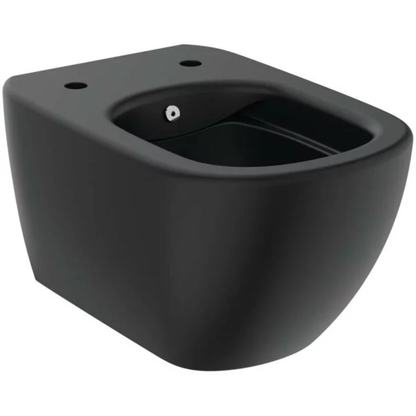 Obiecte Sanitare - Vas WC suspendat Rimless cu functie bideu negru Ideal Standard Tesi
