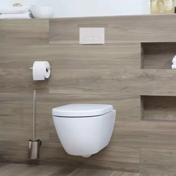 Obiecte Sanitare - Set vas WC suspendat Ideal Standard Ellisse rimless cu capac softclose alb