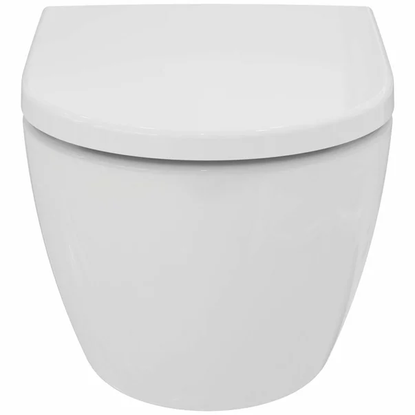 Set vas WC suspendat Ideal Standard Ellisse rimless cu capac softclose alb [5]