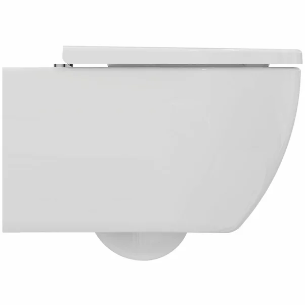 Set vas WC suspendat Ideal Standard Ellisse rimless cu capac softclose alb [7]