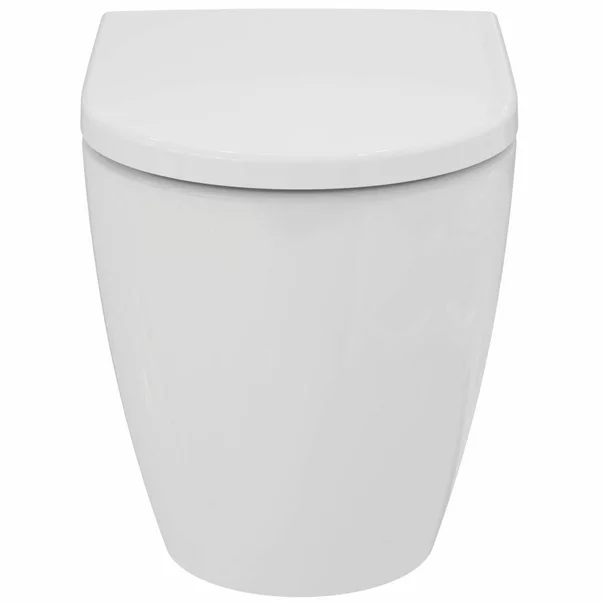 Set vas WC pe pardoseala Ideal Standard Ellisse rimless cu capac softclose alb [5]