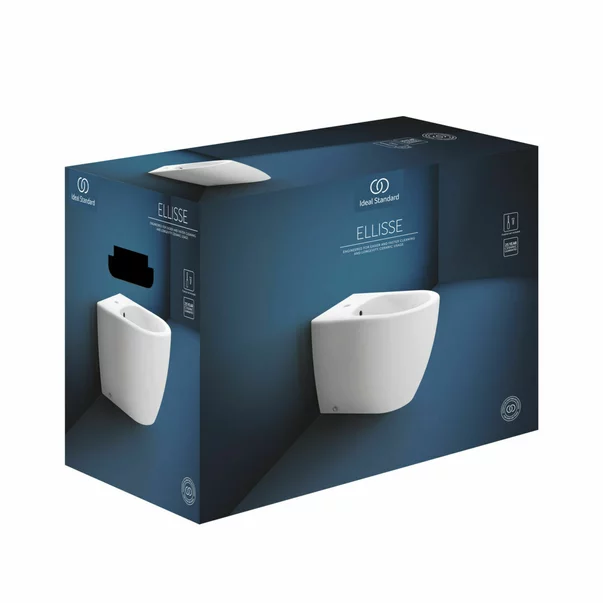 Set vas WC pe pardoseala Ideal Standard Ellisse BTW cu capac softclose alb si bideu [14]