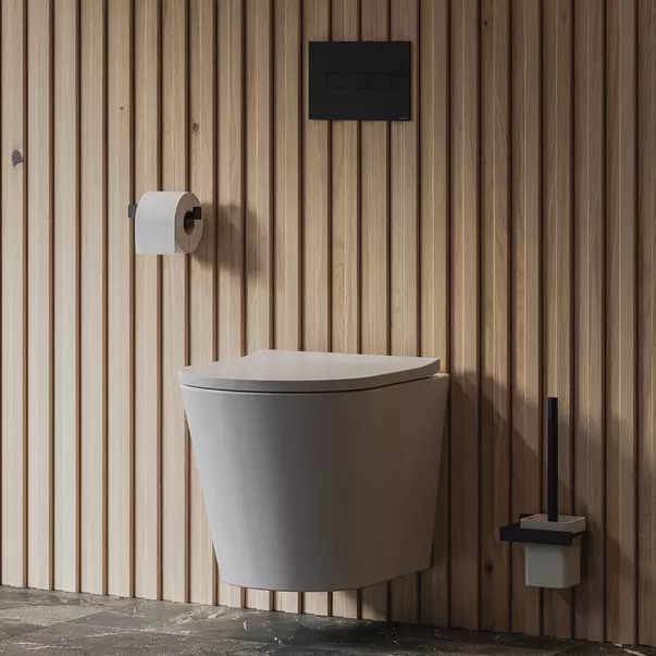Capac WC soft-close Omnires Tampa alb [3]