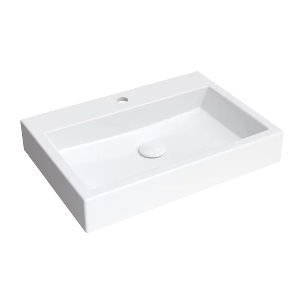 Obiecte Sanitare - Lavoar suspendat Omnires Thasos M+ alb  60 cm
